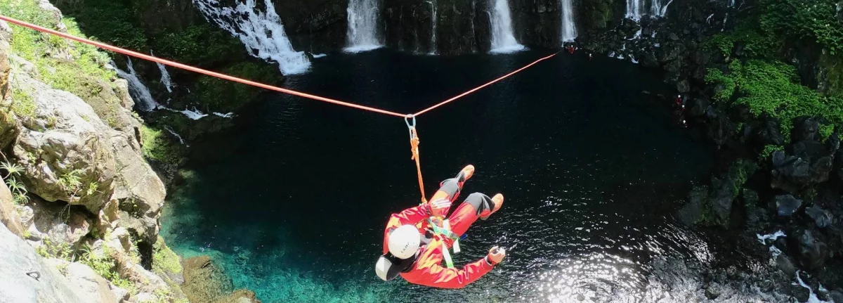 Canyoning Réunion : Rivière Langevin - Petit Galet à La Réunion